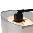Amarillo 3 Light Arc Floor Lamp - Matte Black