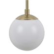 Duo Modern Contemporary Wall Sconce - Brushed Brass Plug-in
