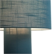 Moonlight Table Lamp -  Pool Blue Linen Shade Dimmer Switch