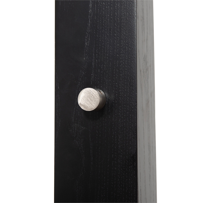 Coronado 1 Light Arc Floor Lamp - Matte Black & Satin Nickel White Linen Double Shade Dimmer Switch