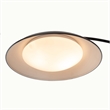 Saucer 3 Light Arc Floor Lamp - Matte Black