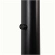 Saucer 3 Light Arc Floor Lamp - Matte Black