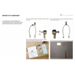 Santa Clara 3 Light Arc Floor Lamp - Weathered Brass