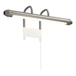 Bradley Bar Wall Light - Satin Nickel Plug-in
