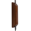 Roswell Matte Black Plug-In Wall Sconce