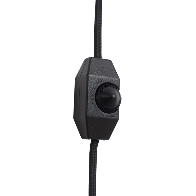 Roswell Matte Black Plug-In Wall Sconce