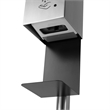 Luxe Floor Stand Touchless Hand Sanitizer Dispenser - 54 Satin Nickel