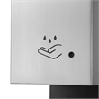 Luxe Wall Mount Touchless Hand Sanitizer Dispenser - 19 Satin Nickel