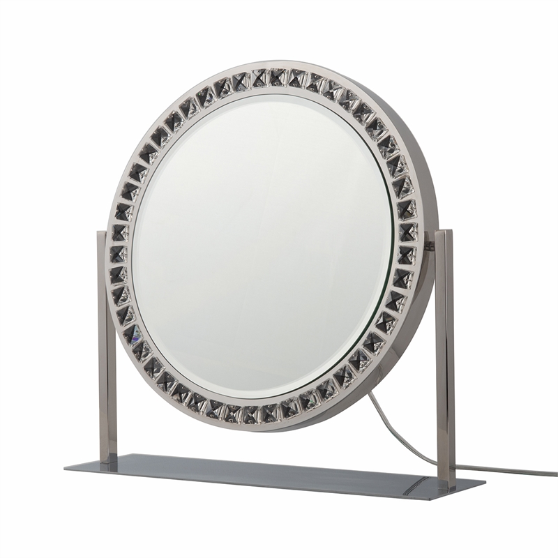 Marilyn Table Top LED Vanity Mirror - Chrome