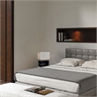 Zen Reclining Table Lamp with Nightlight - 20 Dark Brown Brushed Nickel 4-way Switch