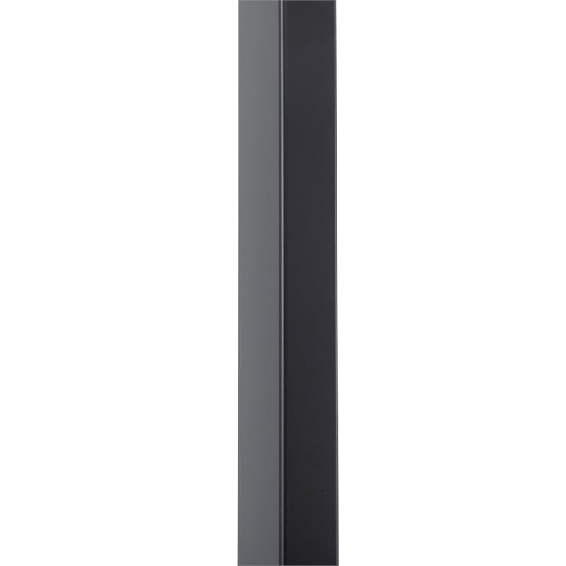 Stretch Arc Floor Lamp - 87 Matte Black Step Switch Rectangular