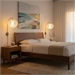 Bloom Plug-in Wall Sconce - Weathered Brass 10