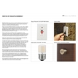 Petaluma Bone Porcelain Wall Sconce - Satin Nickel Plug-in Dimmer