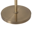 Culver Tree Lamp Weathered Brass Crimson Red shades