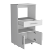 Glen Engineered Wood Pantry Engineered Wood White