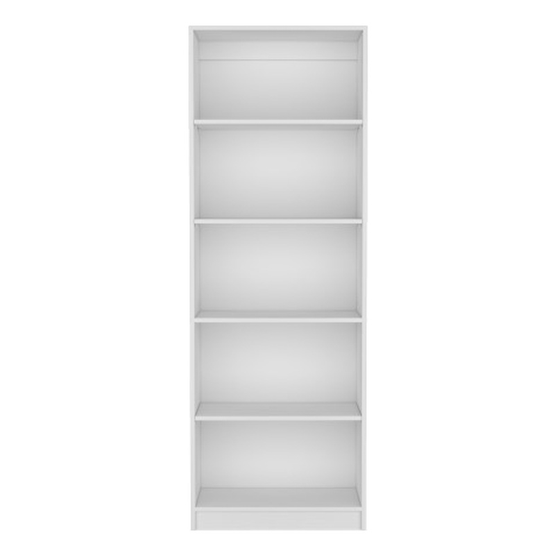 Benzoni  Bookcase 4-Shelves Engineered Wood White