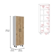 Manacor Multistorage Engineered Wood Macadamia