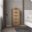 Kamran Dresser Engineered Wood Macadamia