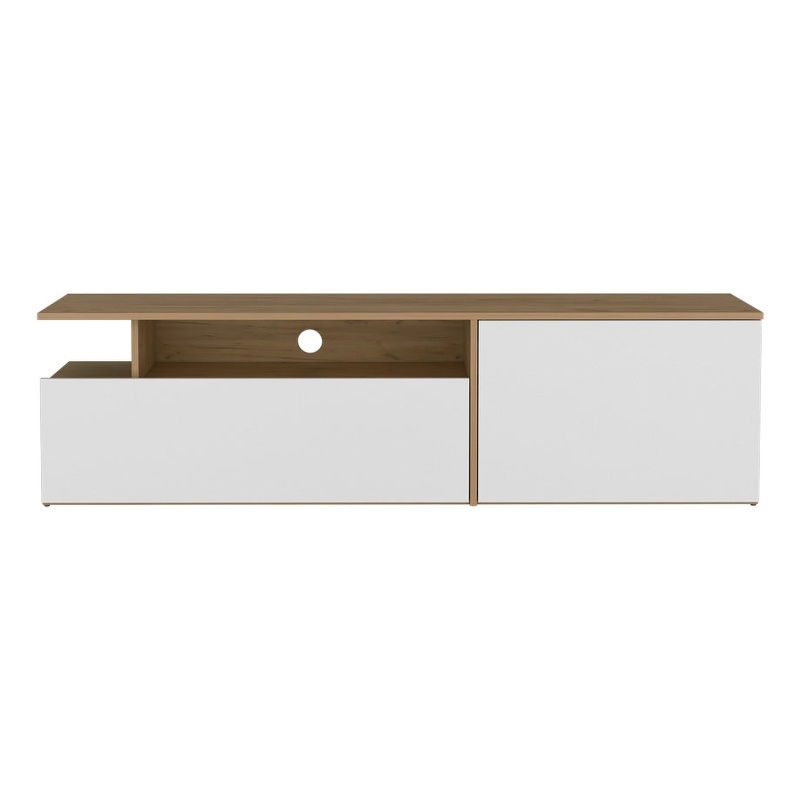Summerfield Tv Stand Living Room WhiteLigth Pine