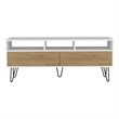 Glenns Ferry Tv Stand Living Room  WhiteMacadamia