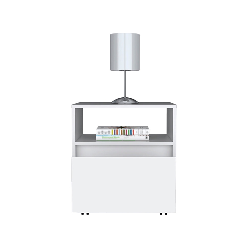 Nightstand Munyochi Bedroom White