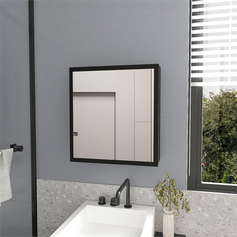 Medicine Cabinet Clayton Bathroom Black