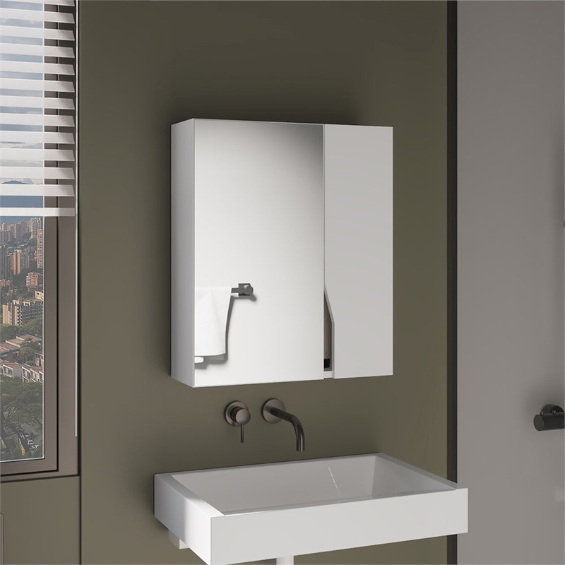 Laflin Medicine Cabinet Bathroom White