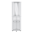 Corner Bar Cabinet Rialto Living Room White
