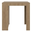 Rosstree Kitchen Island Compact Beige Wood Kitchen Island