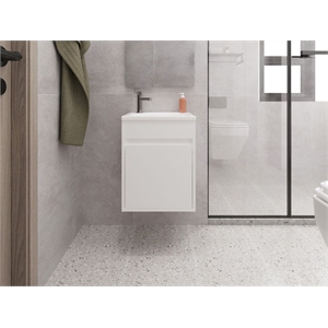 Sutcliffe Vanity Sink Bathroom White