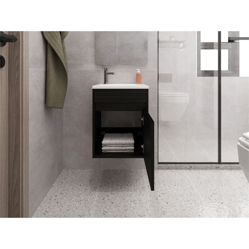 Sutcliffe Vanity Sink Bathroom Black