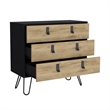 Dresser Magness Bedroom Black  Macadamia Engineered Wood