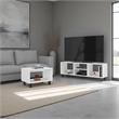 Majestic Duo Rack Coffe Table with Open Shelving
