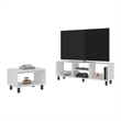 Majestic Duo Rack Coffe Table with Open Shelving