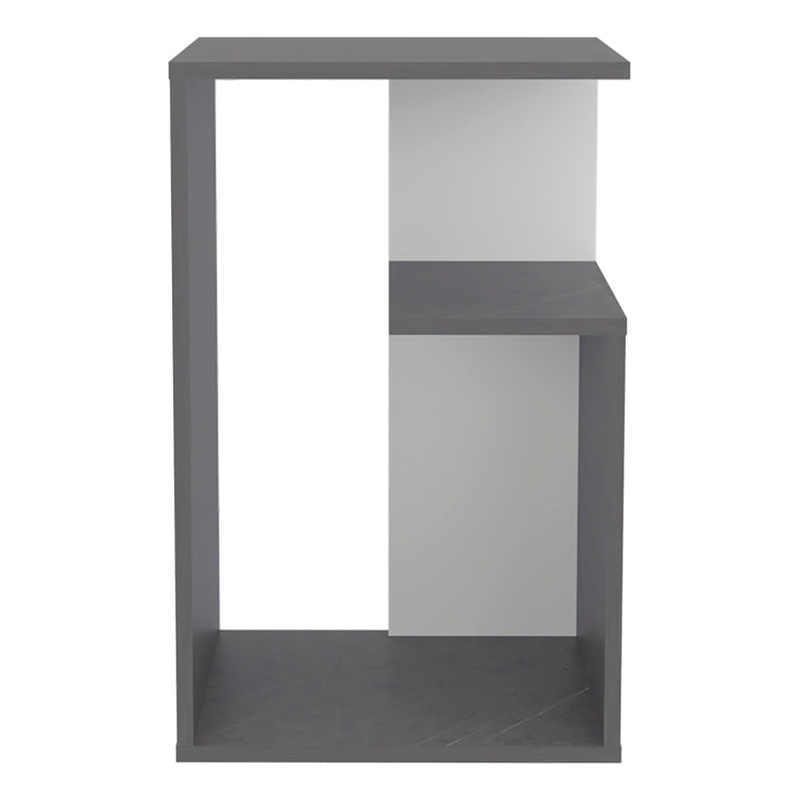 Side Table Sallis Living Room OnyxWhite