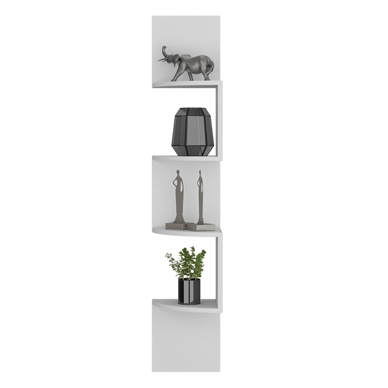 Shelf Crestone Living Room White