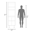 SOHAM Kitchen Pantry Cabinet Tall Storage Unit