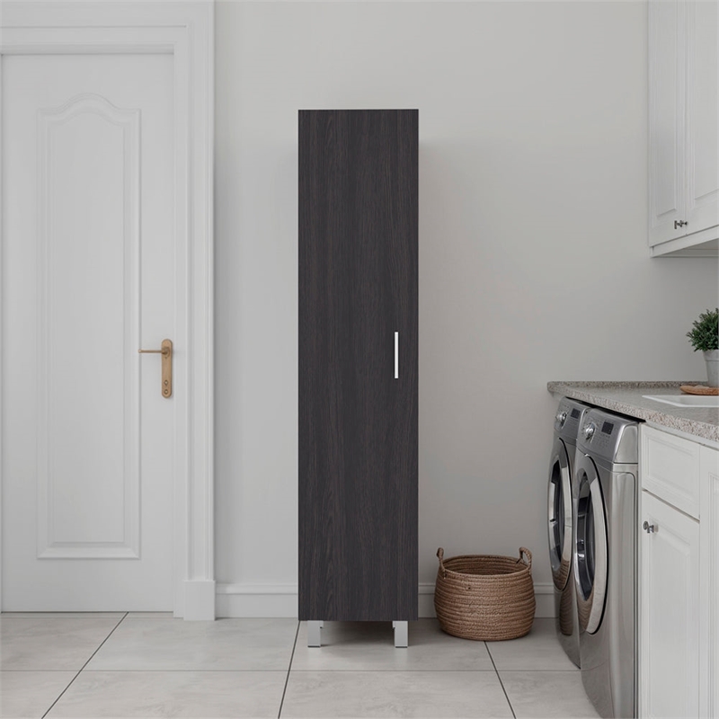 Hudson Premium  Storage Cabinet Manufactured Wood Finish