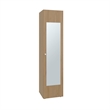 Jasmine Wardrobe with Full Length Mirror Slim