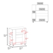 Bethesda Kitchen Cart Kitchen White