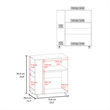 Bethesda Kitchen Cart Kitchen Black