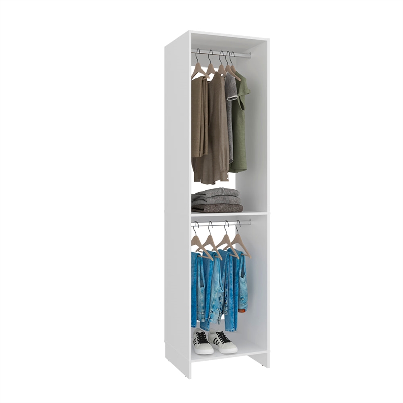 Maplewood Closet Slim Bedroom White