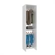 Maplewood Closet Slim Bedroom White