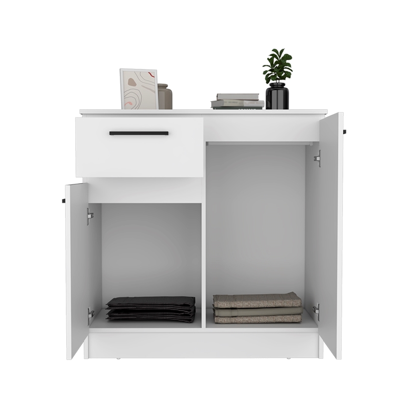 Dresser Carlin Bedroom White Engineered Wood