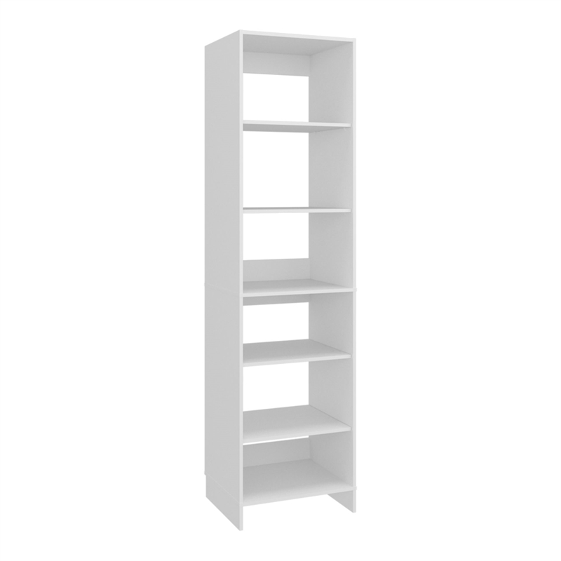 Maplewood Closet Space Bedroom White Engineered Wood