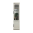 Wood Closet Wardrobe with Mirror White Armoire Wardrobe Closet with Hanging Rods