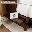Livelylodge Solid Wood Murphy Bed Cabinet Storage Drawer Brownish Red Color