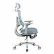 Techni Sport Ergonomic Mesh Office Chair with 5D Armrests & Footrest Teal