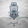 Techni Sport Ergonomic Mesh Office Chair with 5D Armrests & Footrest Teal
