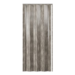 36&quot W Double Walled Foldable Heavy Duty Accordion Doors - Taupe